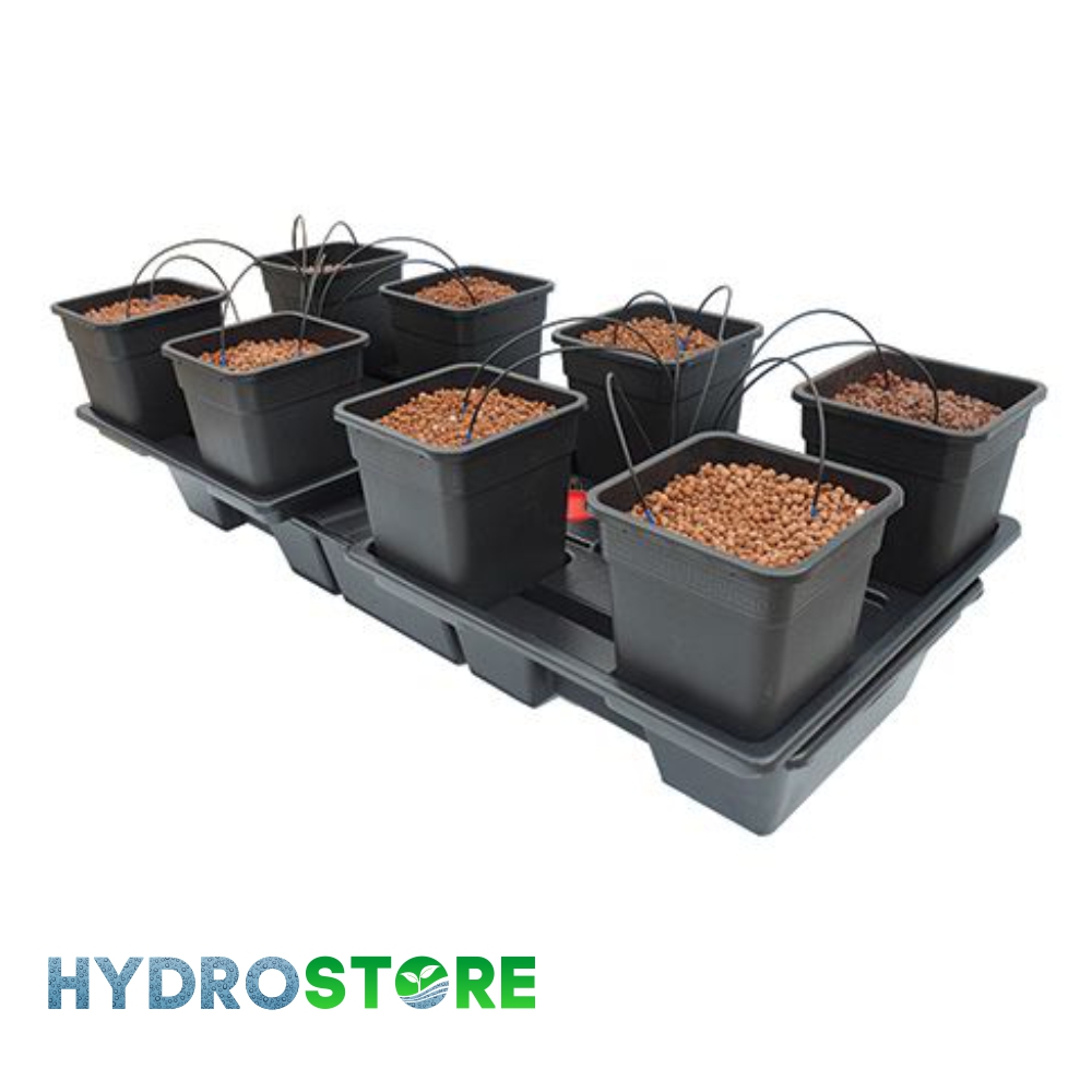 Système Hydro ORIGIN XXL 8 pots 18L - 115x115cm - NUTRICULTURE